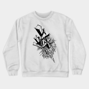 Abstract doodle line Crewneck Sweatshirt